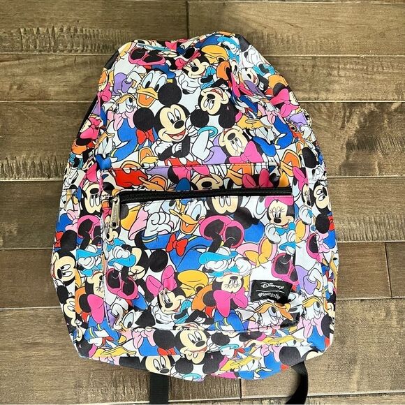 Disney x Loungfly Backpack Mickey Mouse Minnie & Friends Characters Clubhouse